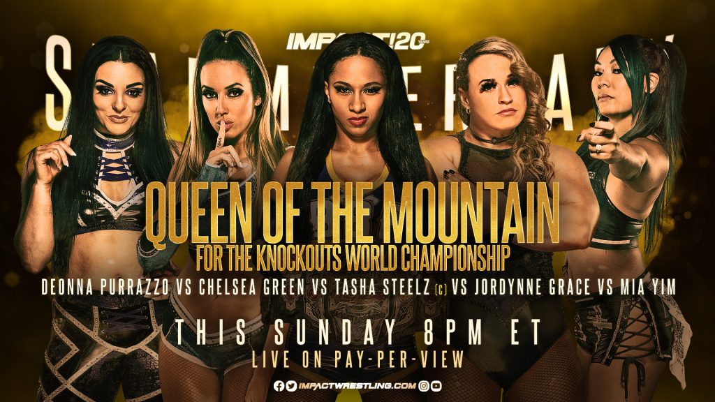 Impact Knockouts Championship Queen of the Mountain Match
