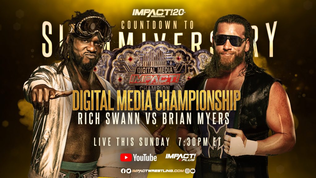 Impact Digital Media Championship Match