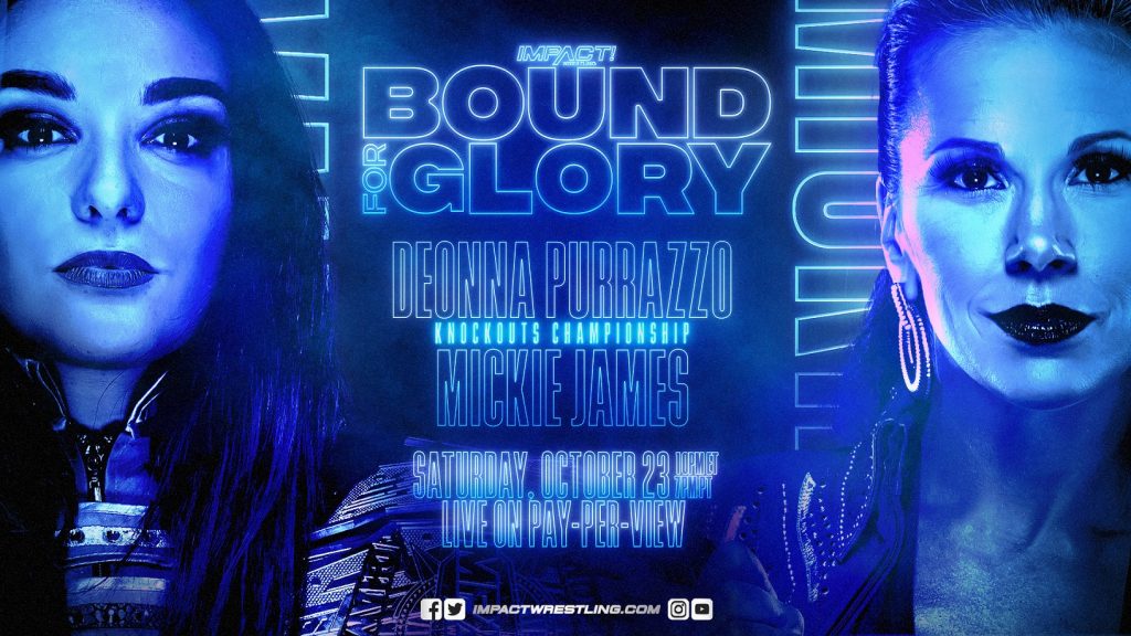 Deonna Purrazzo vs Mickie James a Bound For Glory 2021
