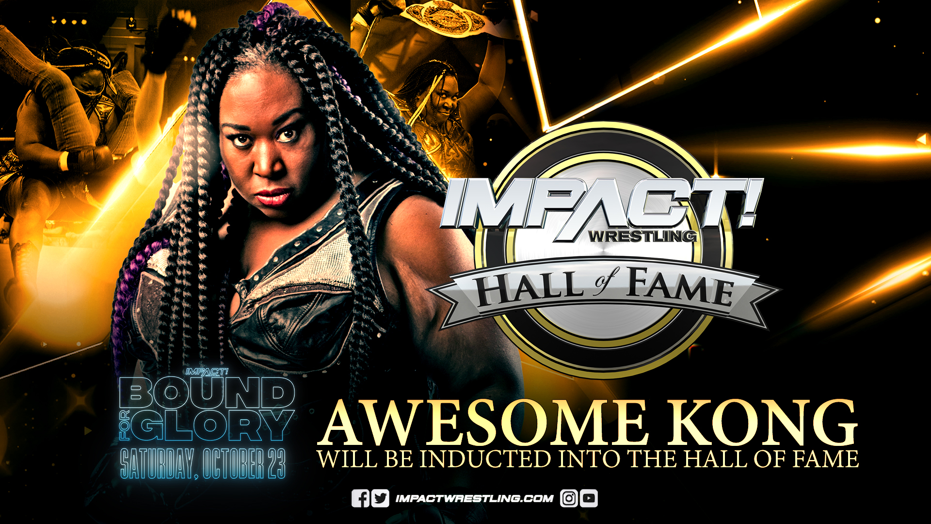 Awesome Kong To Be Inducted Into The Impact Wrestling Hall Of Fame At Bound For Glory Impact