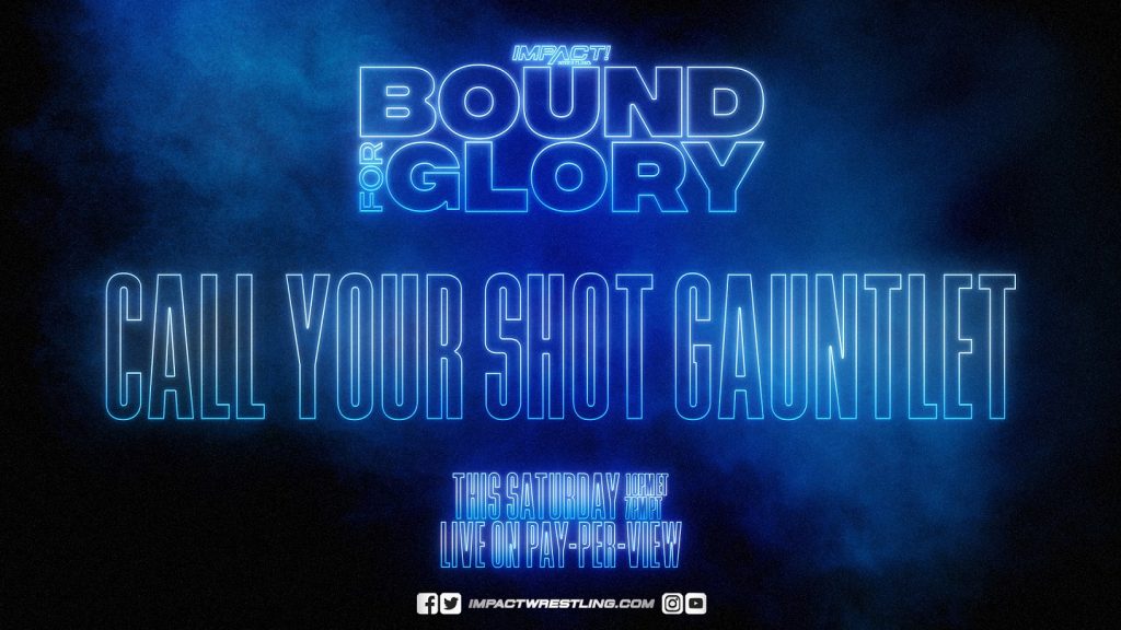 Call your shot gauntlet bound for glory