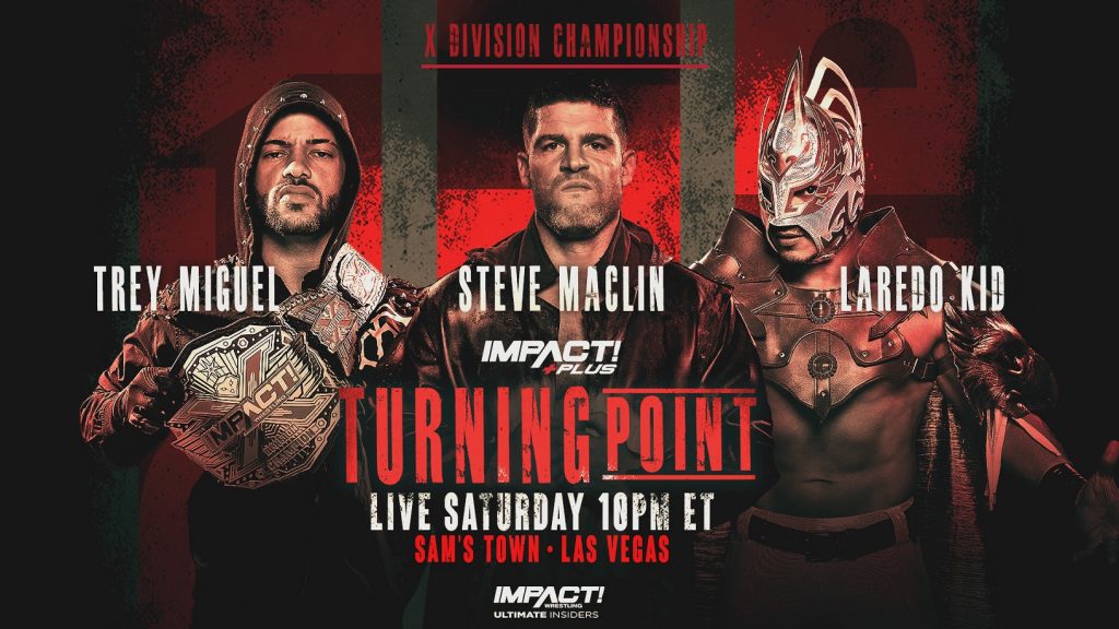 Impact Wrestling Turning Point 2021 X division Championship