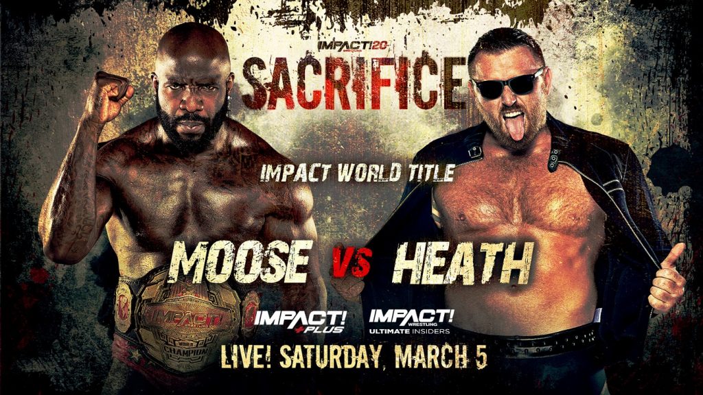 Moose affronterà Heath a IMPACT Sacrifice 2022